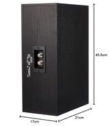 Canton GLE 455.2 - Equipo de altavoces de 80W para LS 600.2, negro