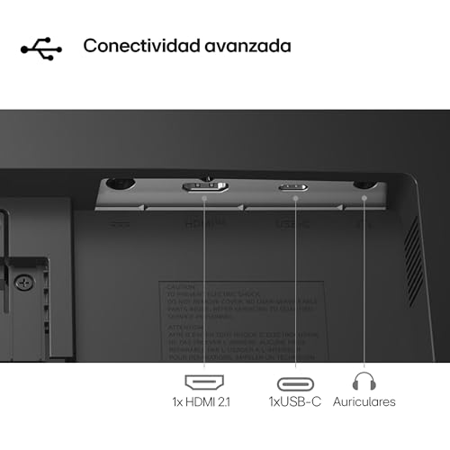LG 24U631A-B - Monitor 23.8'', Panel IPS, (2560 x 1440), 100 Hz, 5ms (GtG), WebOS23, sRGB 99%, QHD, Ajuste en Inclinación (Eje Horizontal), Negro