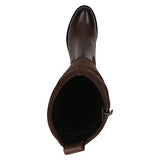 CAPRICE 9-25514-41, Botas planas para Mujer, Marrón (Dk Brown Comb), 37 EU