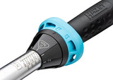 Juego de llaves dinamométricas HAZET 5122-2CT/5 con carraca reversible 12,5 mm (1/2") 40-200 mm - ideal para apretar con precisión tuercas y tornillos de ruedas - para hobby, taller e industria