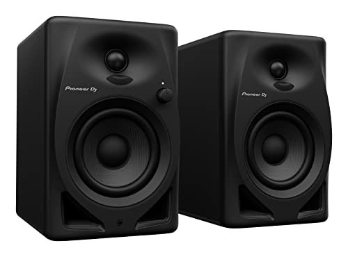 Pioneer DJ ® DM-40D Sistema monitor de escritorio, Negro, Cableado, altavoz de 4''