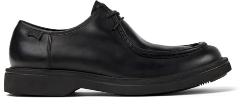 Camper Norman K100999, Wallabee Hombre, Negro 001, 45 EU