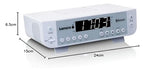 Lenco KCR-100 UKW Radio de Cocina con Bluetooth® Blanco
