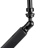 Shure by Gator Soporte premium de perfil bajo para micrófono de escritorio; totalmente ajustable para podcasts, streaming y configuraciones de home office (SH-BROADCAST2)