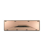 CHERRY DW 9000 SLIM, Set Inalámbrico de Escritorio, Distribución de Teclado Europeo (QWERTY), Bluetooth & 2.4 GHz RF, Teclas Silenciosas, Recargable, Negro/Bronce