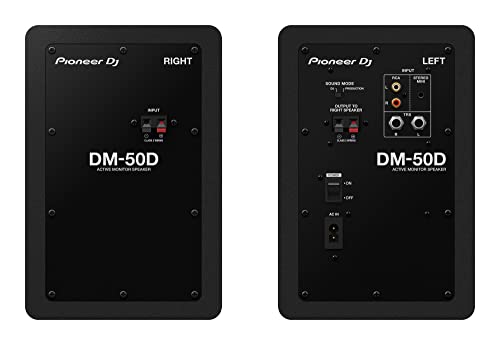 Pioneer DJ DM-50D Monitor de escritorio de 5" (negro)