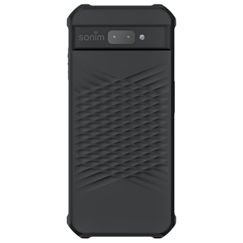 Sonim XP400 5G Smartphone (6/128 GB, Micro-SD, batería de 5000 mAh, Pantalla de 6,5", cámara de 50 MP, IP68 + MIL-SSTD-810H, Doble SIM) Incl. Soporte para móvil, Negro