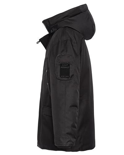 Schott NYC N3y Chaqueta, Negro, XL para Hombre