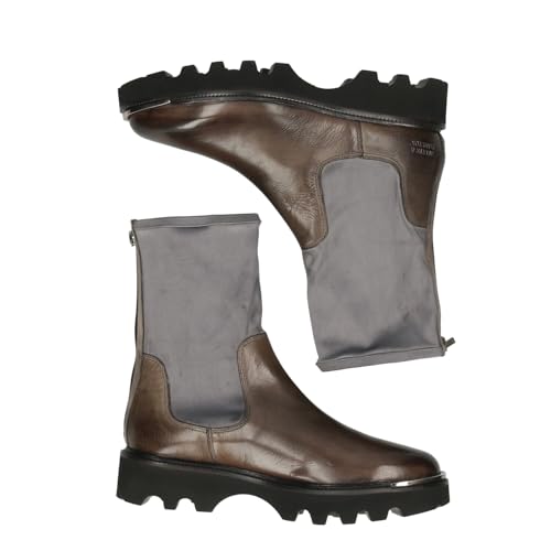 Melvin & Hamilton Elena 8, Botas Cortas al Tobillo Mujer, Grau, 40 EU