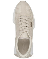 DKNY Naples-Lace Up Sneakers, Zapatillas Mujer, Hueso, 39 EU
