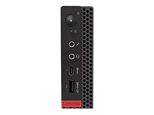 Lenovo ThinkCentre M720 Tiny - Ordenador de sobremesa (Windows 10 Pro de 64 bits), Color Negro