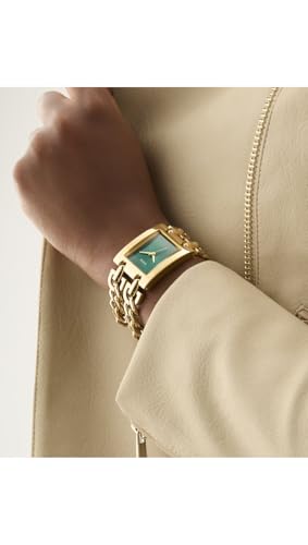 GUESS Reloj Analógico para Mujer'S de Cuarzo con Correa en Acero Inoxidable GW0740L2