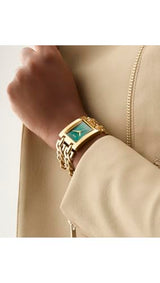 GUESS Reloj Analógico para Mujer'S de Cuarzo con Correa en Acero Inoxidable GW0740L2