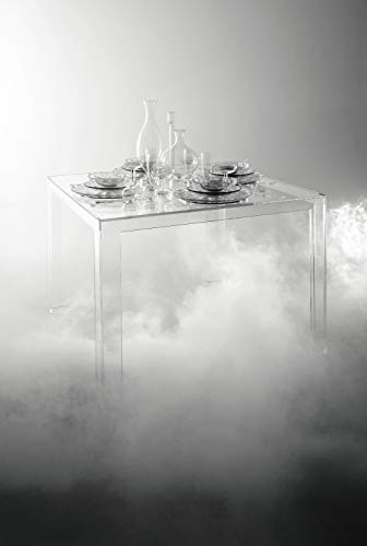 Kartell - Mesa invisible, PMMA, transparente, 100 x 100 x 72 cm