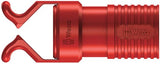 WERA-05135870001-Kraftform Kompakt W 2 - Conjunto con mango y varillas intercambiables, Tri-wing