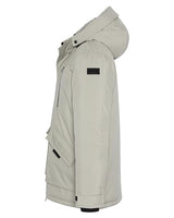 Schott NYC Eddie Chaqueta, Gris, S para Hombre