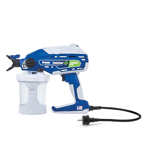 Magnum de Graco 26D527 TrueCoat 360 Variable Speed, pulverizador de Pintura airless con Cable portátil, Modelo UE, Uso doméstico, pequeños proyectos Decorativos (presión máxima 138 Bar)