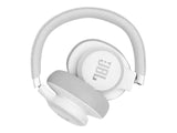JBL Live 650BT - Auriculares (Inalámbrico, Diadema, Binaural, 16 - 20000 Hz, 32 Ω, Blanco)