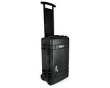 PELI 1510 Maleta Trolley de Viaje rígida y Robusta, IP67 estanca e Impermeable al Polvo, 27L de Capacidad, Fabricada en Alemania, sin Espuma, Color Negro