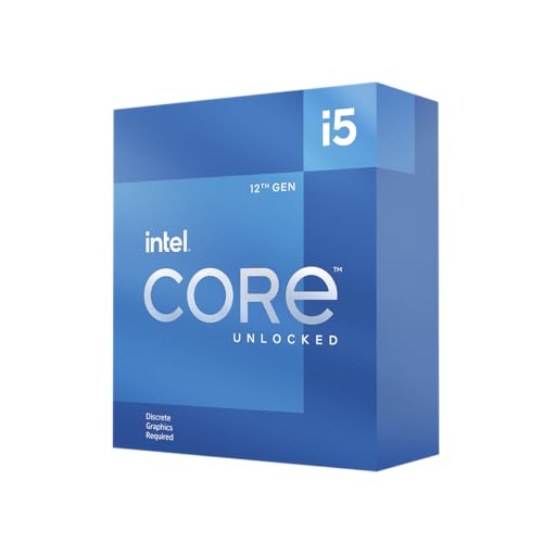 Intel® Core™ i5-12600KF, procesador para Equipos de sobremesa, 10 núcleos (6 P+4 E), hasta 4,9 GHz, Desbloqueado, LGA1700, chipset Serie 600, 125 W