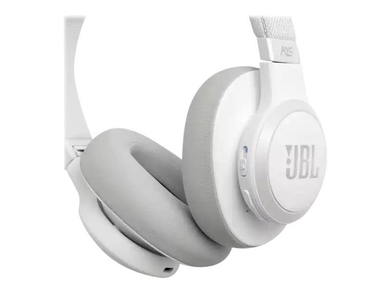 JBL Live 650BT - Auriculares (Inalámbrico, Diadema, Binaural, 16 - 20000 Hz, 32 Ω, Blanco)