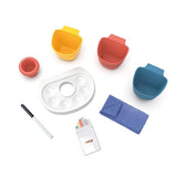 Smoby – Cuadro grande – Caras de tiza y magnética – Bandejas desmontables – 13 accesorios – Material reciclado – Fabricación francesa