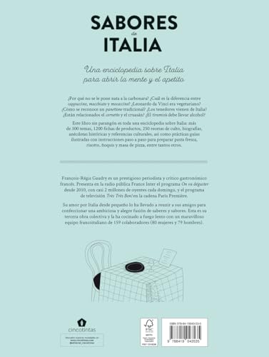 Sabores de Italia: Tutta la cucina italiana (COCINAS DEL MUNDO)