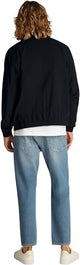 Calvin Klein Cortavientos Hombre Crisp Cotton Harrington ligero, Negro (Ck Black), XXL