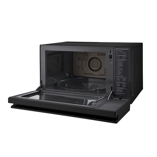 LG MJ3965BPS - Horno Microondas, 4 en 1, con Display Digital, de 39 Litros y 1100 W, Función Smart Inverter y EasyClean, Cocina Más Rápido, Mantiene Sabor, Color Negro