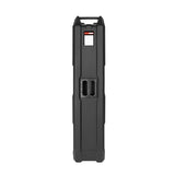 Gator Cases GTR-MINIVAULT-B2 Mini Vault - Funda Exterior de Polietileno con Paredes Gruesas para bajo eléctrico, Color Negro, Negro, Flightcase