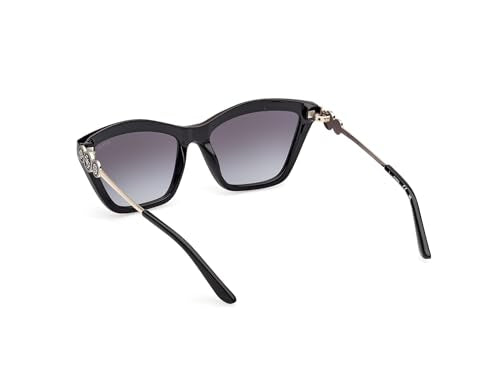 GUESS Gu00199 Gafas, 01b Shiny Black, 56/17/140 para Mujer