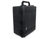 PELI 1690 Maleta de Transporte Robusta y estanca para Equipos electrónicos y ópticos, IP67 estanca e Impermeable al Polvo, 191L de Capacidad, Fabricada en EE.UU., sin Espuma, Color Negro