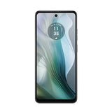 Motorola Moto E14, 4GB(2+2GB RAM Boost)/64GB, Pantalla HD+6,56" y 90 Hz, Sonido Dolby Atmos, cámara con IA, Android 14, 5000 mAh,Carga TurboPower 15W (Incluido), procesador Octa-Core,Dual SIM,Gris