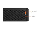 AORUS C500 Glass - Carcasa Negra para Juegos de PC de Torre Media, Vidrio Templado, USB Tipo C, 4 Ventiladores ARBG incluidos (GB-AC500G ST)