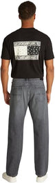 Tommy Jeans Vaqueros Hombre Otis Regular Straight Leg, Negro (Denim Black), 30W/36L