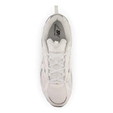 New Balance 408, Sneaker Hombre, Blanco/Plata, 42.5 EU