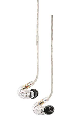 Shure Paquete de vídeo portátil con Cascos SE215 y Kit de vídeo MV88+ con micrófono estéreo Condensador Digital