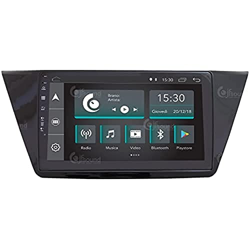 JF-131WTA-XDAB Autorradio de Ajuste Personalizado Compatible con Volkswagen Touran Android GPS Bluetooth WiFi Dab USB Pantalla táctil Full HD 10"