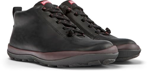 Camper Peu Pista GM K400481, Barco Ankle para Mujer, Negro 016, 39 EU