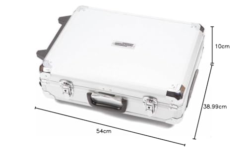 Mannesmann - M29077 - Carro de aluminio para herramientas, equipado, 159 piezas.