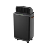 AEG APU72771DG Purificador de Aire, Filtro HEPA, Elimina 99,5% Bacterias, Capacidad hasta 70m2, 3 velocidades, Táctil, Control por voz, Wi-fi, Sensor humedad/temperatura, Filtrado 4 etapas, Gris