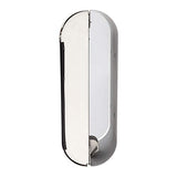 BURG-WÄCHTER Buzón inox con portaperiódicos integrado, COSMO 3765 NI, Tope de apertura, Formato de inserción A4, Norma EU EN 13724, Incl. 2 Llaves, Acero inoxidable