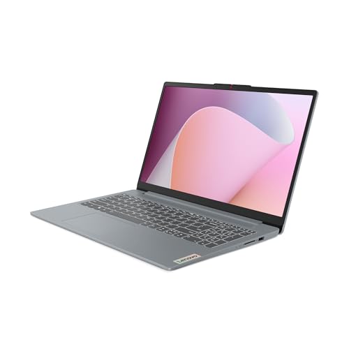 Lenovo IdeaPad Slim 3 Gen 8 – Ordenador Portátil 15.6" FHD (AMD Ryzen 5 7520U, 16 GB RAM, 512 GB SSD, Gráficos AMD Radeon 610M, Wi-Fi 6, Win 11 Home, Office Trial) Teclado QWERTY Español – Gris Ártico