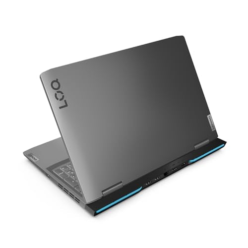 Lenovo LOQ - Ordenador portátil 15.6" FullHD (Intel Core i5-12450H, 16 GB RAM, 512 GB SSD, RTX4050-6GB, Sin Sistema operativo), Gris Tormenta - Teclado QWERTY Español