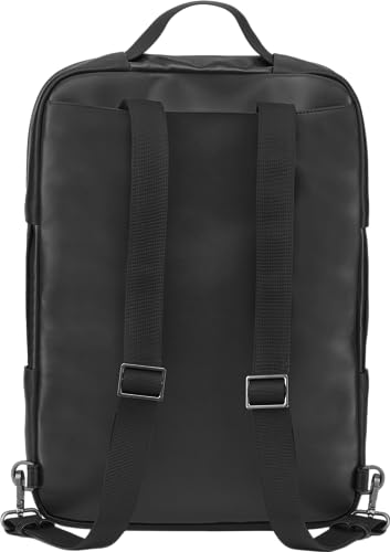 Moleskine Mochila Profesional Vertical Colección Classic Pro, Mochila Profesional para Oficina, Mochila Porta Pc para Laptop, iPad, Notebook hasta 13'', Dimensiones 27,5 x 37 x 9 cm, Color Negro