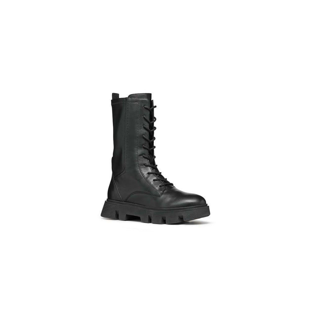 Geox D Vilde, Bota de Tobillo, Negro, 35 EU