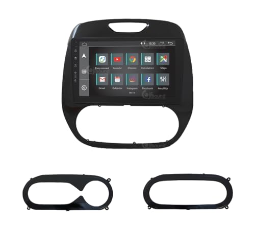 Radio de Coche para Renault Captur 2013-2016 (con medianav o USB Central) Android GPS Bluetooth WiFi USB Dab+ Touchscreen 9" 4core Carplay AndroidAuto
