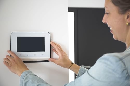 somfy 1871229 - Videoportero V350 Connect | Intercomunicador conectado | Pantalla de 7 pulgadas | Visión nocturna | Gestión remota de visitas a través de la app Protect | Controla hasta 5 equipos