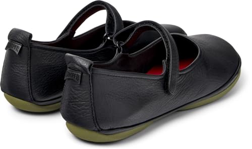Camper Women's Right Nina K201365 Mary Jane Flat, Black 019, 35 EU