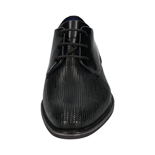 bugatti Zanerio, Zapatos de encaje, Hombre, Negro, 44 EU